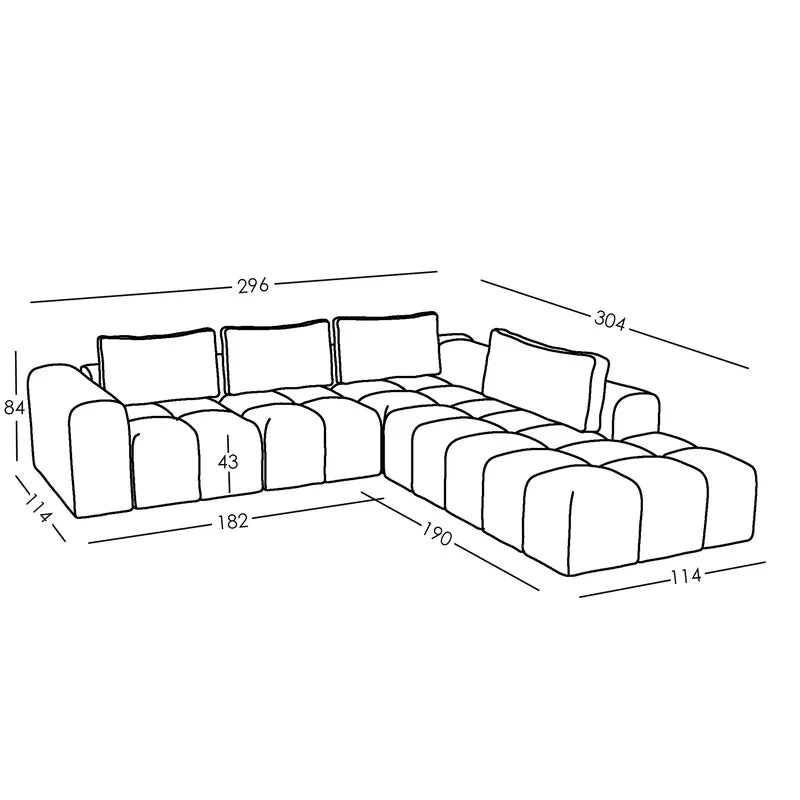 Como Modern Couch