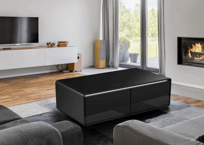 Smart Coffee Table with Refrigerator